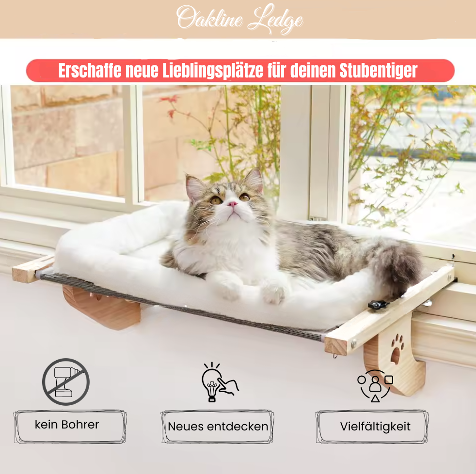Oakline Ledge Katzenbett